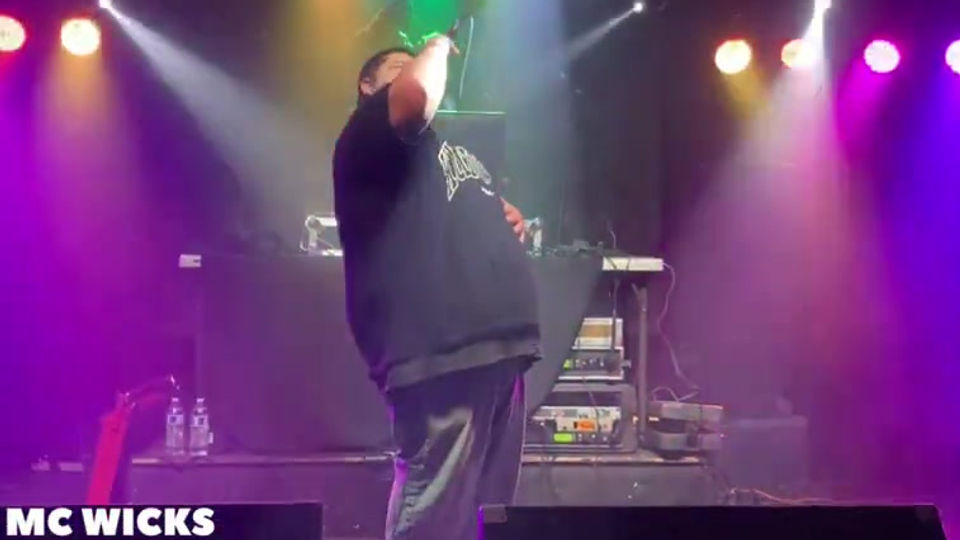 MC Wicks Live Strummers Fresno _ underground Hip-Hop. Grouch & Eligh Living Legends opener #mcwicks